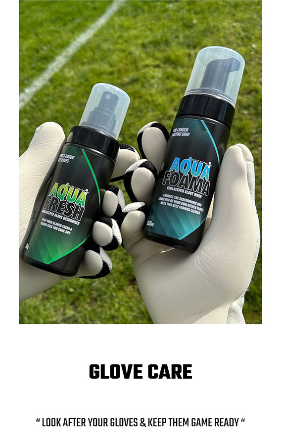 Goalkeeper Glove wash cleaner and glove care