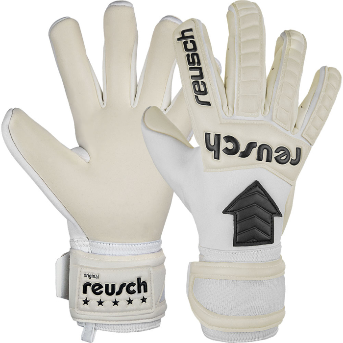 53709041100 Reusch Legacy Arrow Gold X Goalkeeper Gloves White