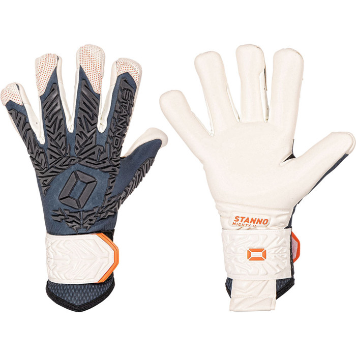 4802479300 Stanno Mighty II Goalkeeper Gloves Grey Orange Just Keepers