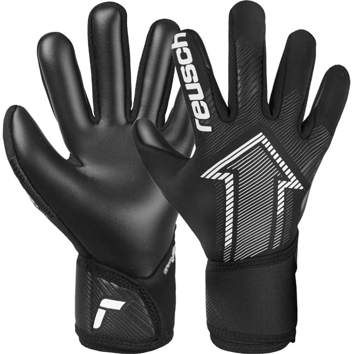 55727007700 Reusch Fastgrip Infinity Junior Goalkeeper Gloves Black