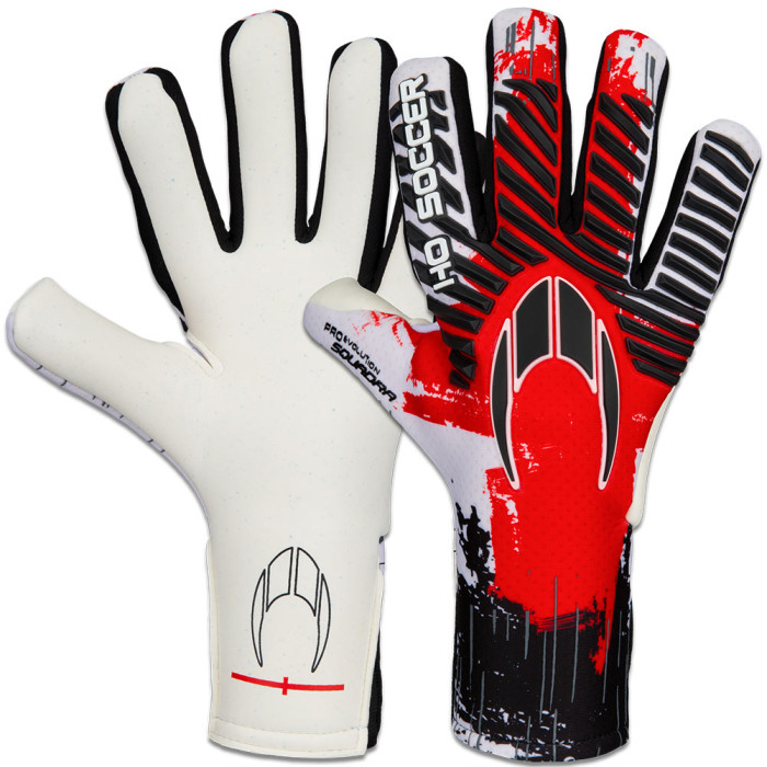 520387UKJ HO Soccer Pro Evolution SQUADRA ENGLAND Junior Goalkeeper Gloves Red/White