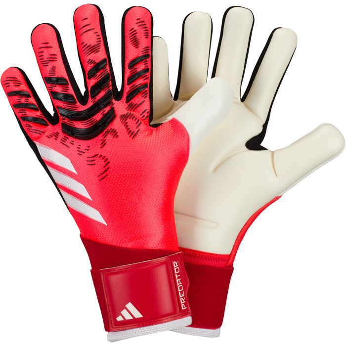 JH3821 adidas Predator 25 GL Competition Goalkeeper Gloves Lucid Red / Pure Ruby