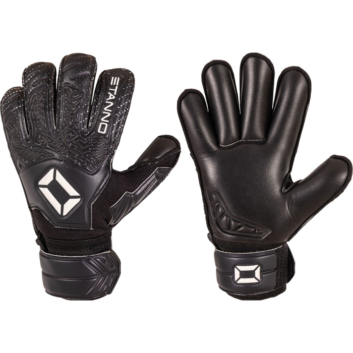 481416-8000 Stanno VI Roll Finger Junior Goalkeeper Gloves Black